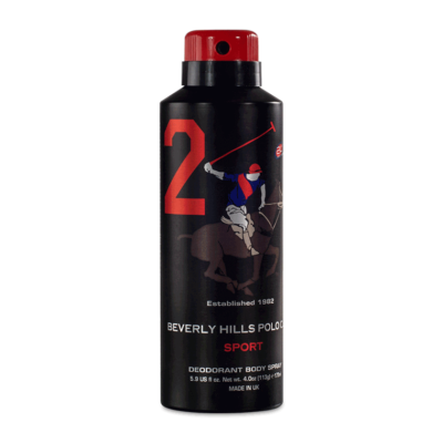 BHPC UK POLO DEODORANT BODY SPRAY MEN SPORT No2 175ML