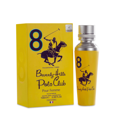 BHPC POLO FRANCE EAU DE PARFUM WOMEN POUR FEMME No8 100ML