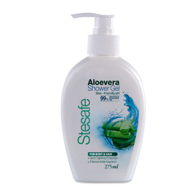 STESAFE ALOVERA SHOWER GEL BODY & HAIR 275ML