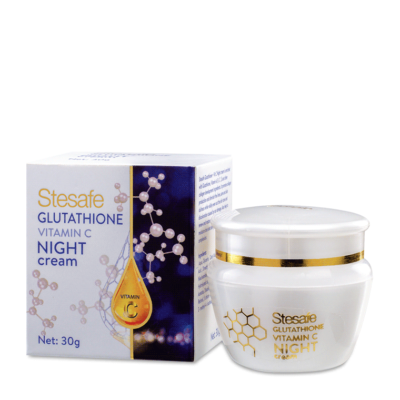 STESAFE GLUTATHIONE VITAMIN C NIGHT CREAM 30G