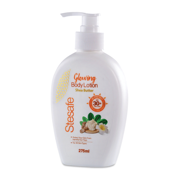 STESAFE SHEA BUTTER UV PROTECT GLOWING BODY LOTION 275ML