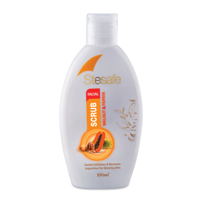 STESAFE WALNUT & PAPAYA SCRUB 100ML