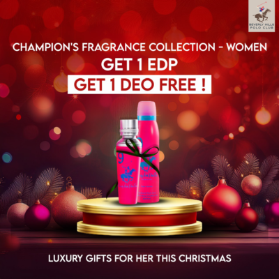 CHAMPIONS FRAGRANCE COLLECTION WOMEN (BUY EDP , GET  DEO FREE)